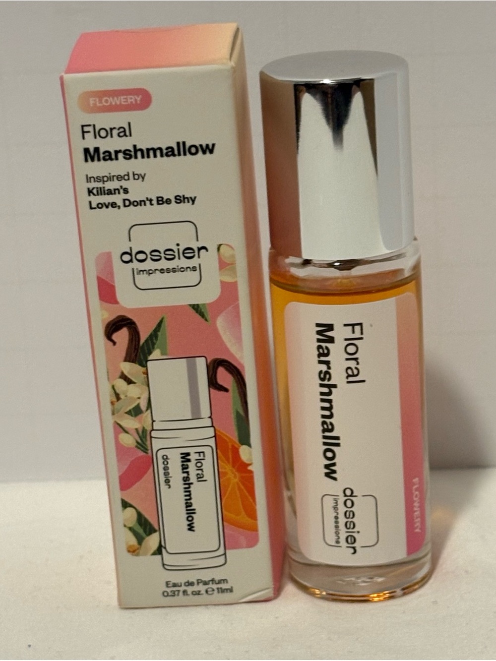 Dossier Floral Marshmallow
